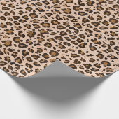 Papier Cadeau Motif Empreinte de léopard classique (Coin)