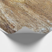 Papier Cadeau Motif en bois écorce (Coin)