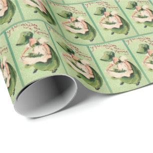 Papier Cadeau Motif en carrelage Cool Vintage Ireland