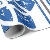 Papier Cadeau Motif en céramique (Coin rond)