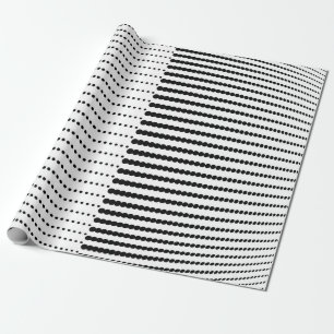 Papier Cadeau Motif en demi-teinte abstrait. Points en demi-tein
