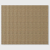 Papier Cadeau Motif en peau de guépard (Plat)