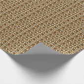 Papier Cadeau Motif en peau de guépard (Coin)