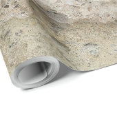 Papier Cadeau Motif en pierre de sable (Coin rond)