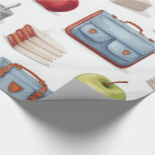 Papier Cadeau Motif enseignant Coloré (Coin)