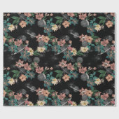 Papier Cadeau Motif Espace (Plat)