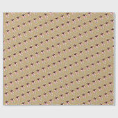 Papier Cadeau Motif Espresso Martini (Plat)