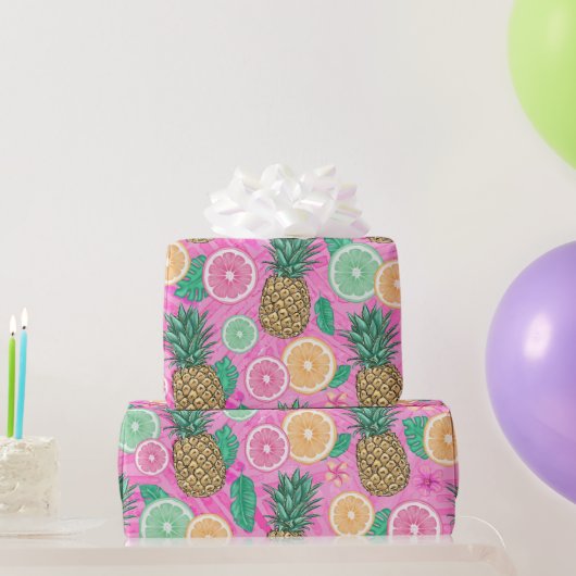 Papier Cadeau Motif Été Plage (Cadeaux de fête)