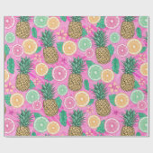 Papier Cadeau Motif Été Plage (Plat)