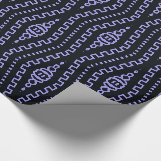 Papier Cadeau Motif ethnique africain moderne (Coin)