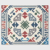 Papier Cadeau Motif ethnique Aztèque (Plat)