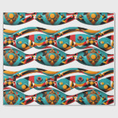 Papier Cadeau Motif ethnique, Conception ethnique, Ethique (Plat)