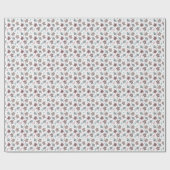 Papier Cadeau motif ethnique vintage de tortue (Plat)