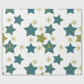 Papier Cadeau Motif étoilé (Plat)