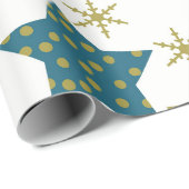 Papier Cadeau Motif étoilé (Coin rond)