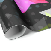Papier Cadeau Motif étoiles (Coin rond)