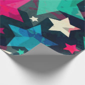 Papier Cadeau Motif étoiles (Coin)