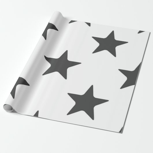 Papier Cadeau Motif étoiles (Déroulé)