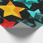 Papier Cadeau Motif étoiles (Coin)