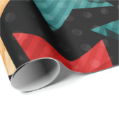 Papier Cadeau Motif étoiles (Coin rond)