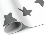 Papier Cadeau Motif étoiles (Coin rond)
