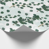 Papier Cadeau Motif Eucalyptus (Coin)