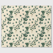 Papier Cadeau Motif Eucalyptus (Plat)