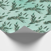 Papier Cadeau Motif Eucalyptus (Coin)