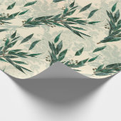 Papier Cadeau Motif Eucalyptus (Coin)