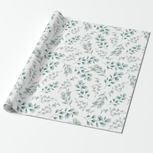 Papier Cadeau Motif Eucalyptus Russe