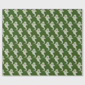 Papier Cadeau Motif fantôme (Plat)