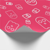 Papier Cadeau Motif fantôme (Coin)