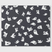 Papier Cadeau Motif fantôme (Plat)