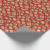 Papier Cadeau Motif festif (Coin)