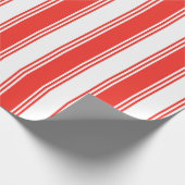 Papier Cadeau Motif Festive Red Candy (Coin)