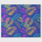 Papier Cadeau motif feuille (Plat)