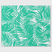 Papier Cadeau motif feuille (Plat)
