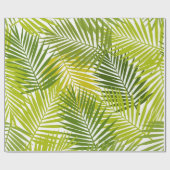 Papier Cadeau motif feuille (Plat)