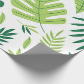 Papier Cadeau motif feuille (Coin)