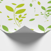 Papier Cadeau motif feuille (Coin)