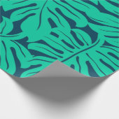 Papier Cadeau motif feuille (Coin)