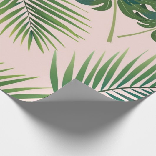 Papier Cadeau motif feuille (Coin)