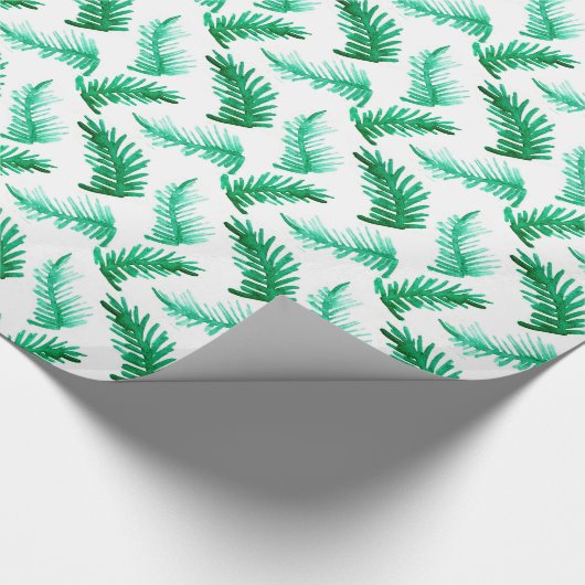 Papier Cadeau Motif feuille (Coin)