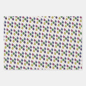 Papier Cadeau Motif feuille de bois (Devant 3)