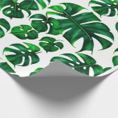 Papier Cadeau Motif Feuille Monstera M (Coin)