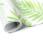 Papier Cadeau Motif feuille Palm (Coin rond)
