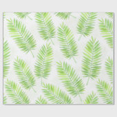Papier Cadeau Motif feuille Palm (Plat)