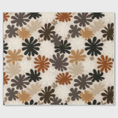 Papier Cadeau Motif fleur Boho Matisse (Plat)