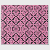 Papier Cadeau Motif Fleur Concho rose (Plat)
