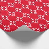 Papier Cadeau Motif Fleur De Lis (Coin)